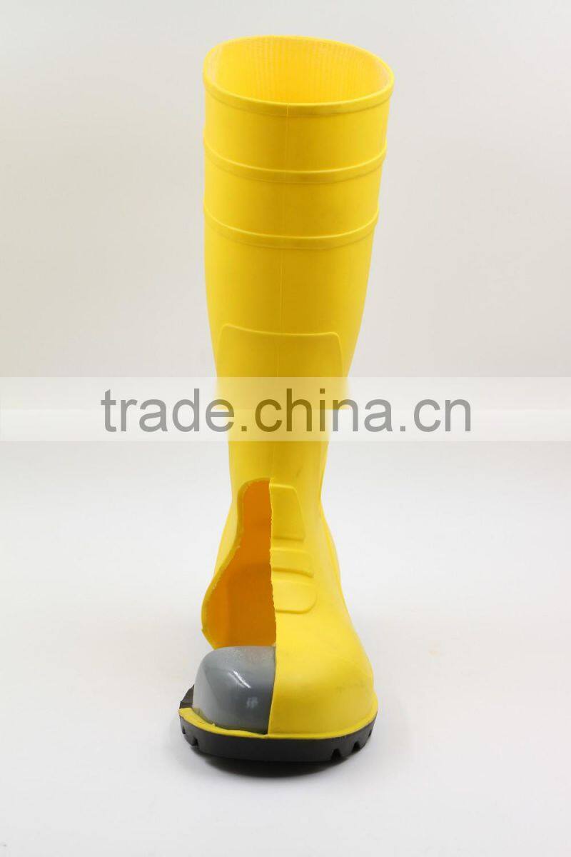 Safety boots safety shoes pvc gumboots