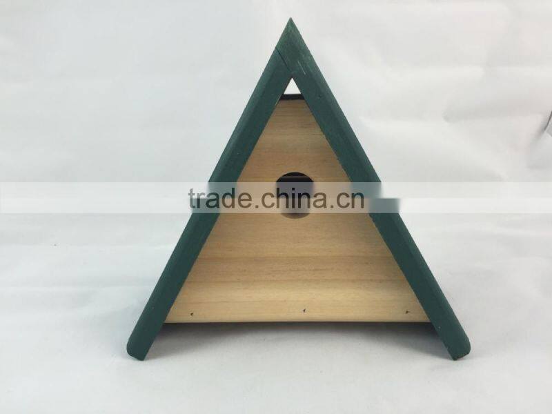 Traditional Wooden Nesting Box Small Wild Animal Bird Nest Cage For Wholesale