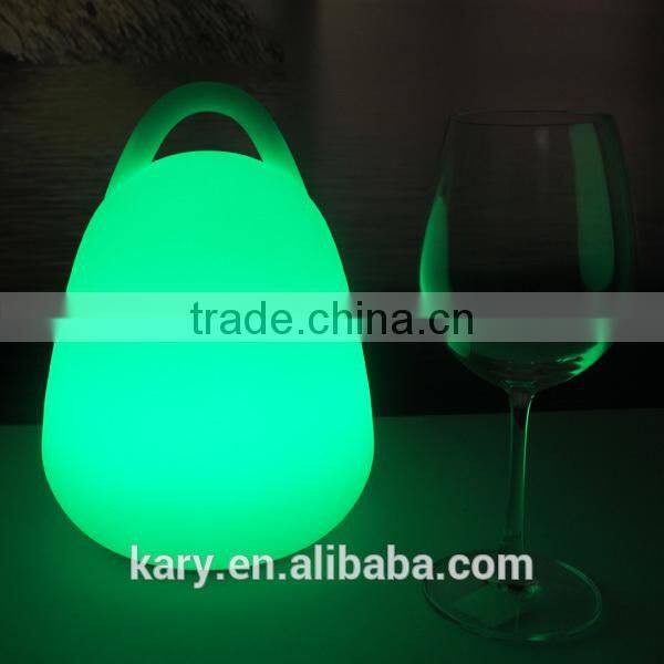 Lantern Shape Waterproof Rechargeable LED Nightclub Table Lighting