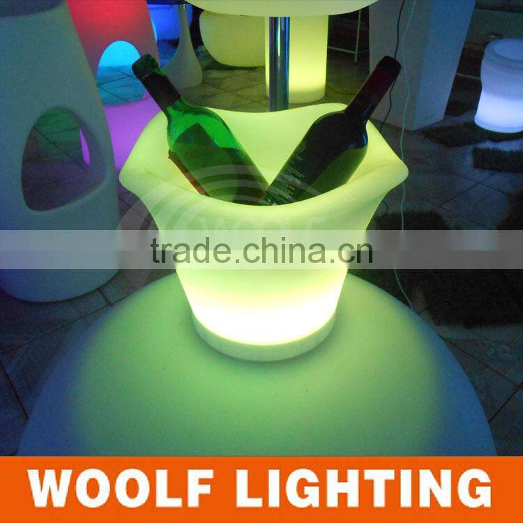 NEW design hot sale used wine ktv bar led small ice bucket