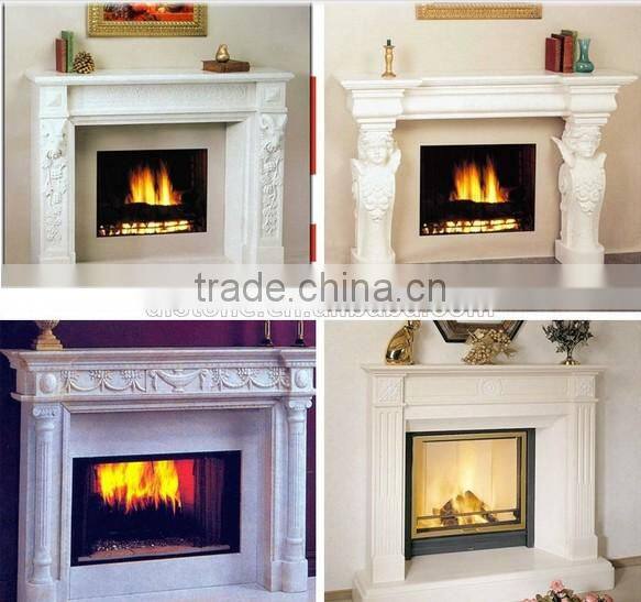 Indoor Fireplace Marble Fieplace Mantel
