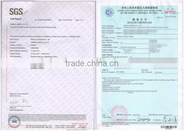 fine porcelain mug with beautiful decal