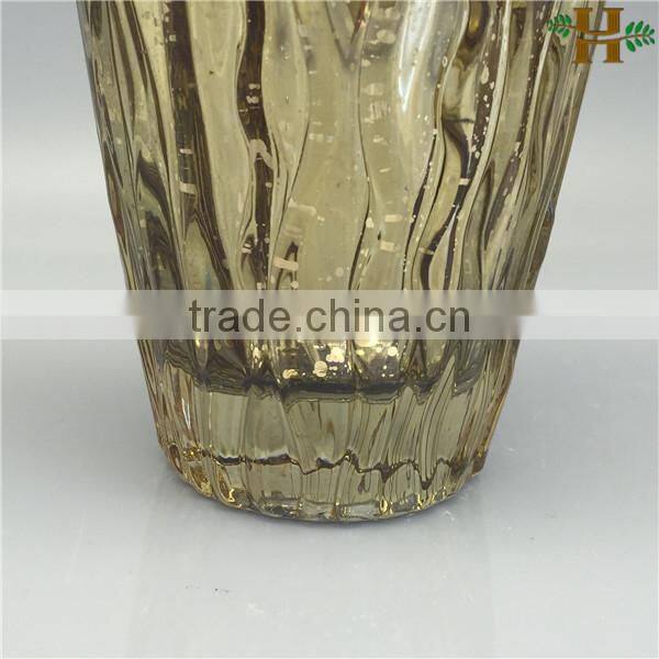 blown different colors glass vases for flower arrangement