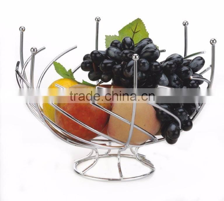 Metal Fruit Basket,Bread Basket,Wire Fruit Holder