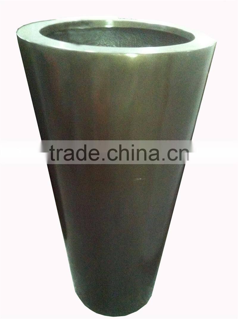 Home garden deco 20cm to 200 cm hight fiberglass or plastic christmas flower and large tree pots EHP1501 1405