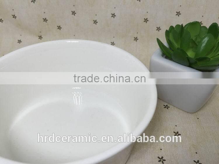 Stocked Wholesale White Salad Soup Cheap Porcelain Ceramic sugar Bowl