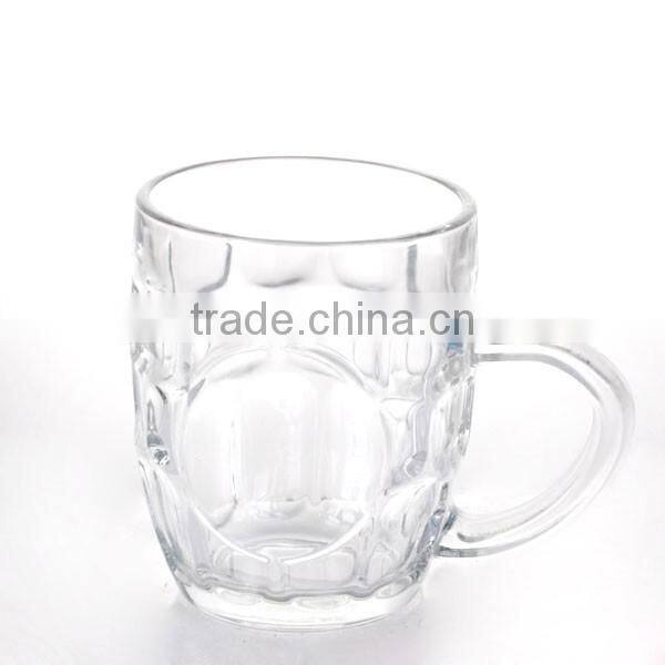 Custom beer glass,handle glass
