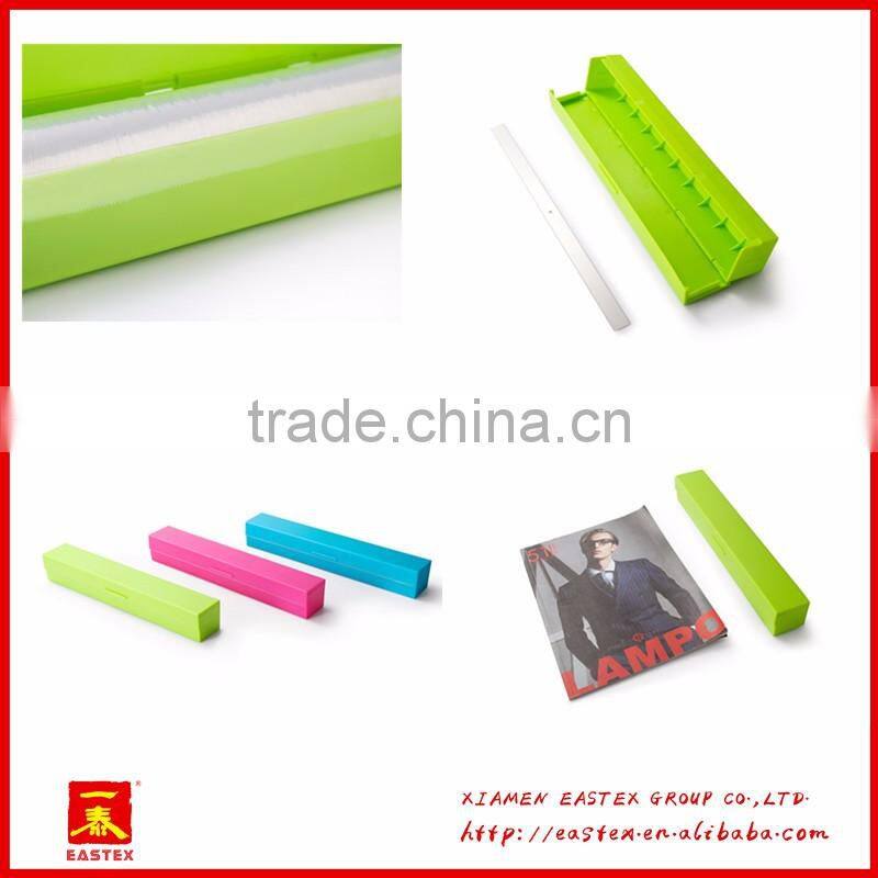 Convenient kitchen tool Cling Film Slide Cutter & cling film cutter