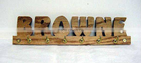 decorative wooden alphabet letters hanger