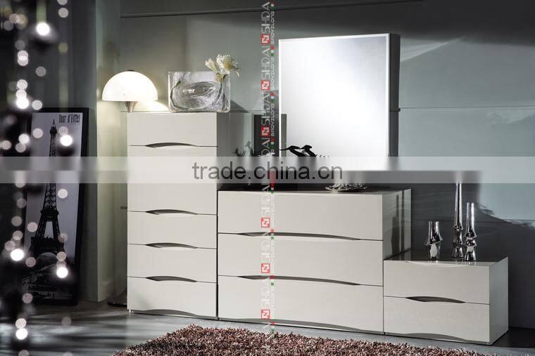 dresser mirror hardware / hand painted bedroom dressers / high gloss white dresser T-35