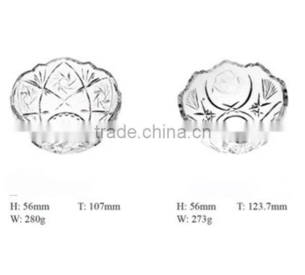 Machine-made glass bowls for kitchenware