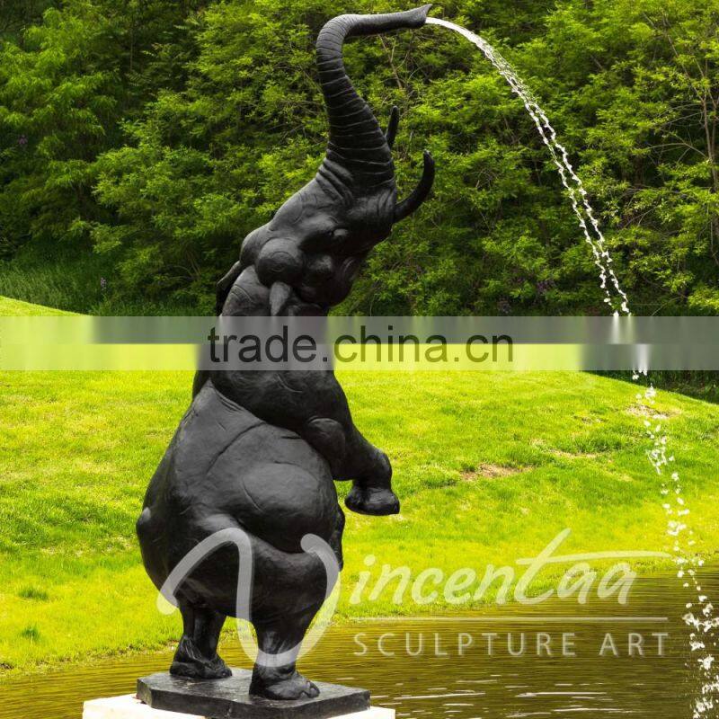 Elephant Fountain Bronze Water Garden Fountain