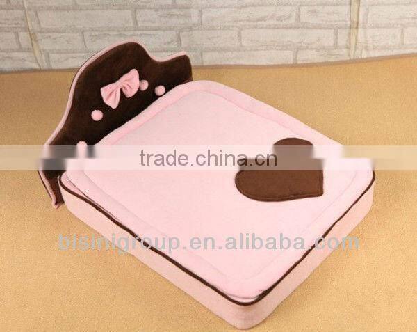 Pink pet bed, fashion and simple dog bed (BF07-80048)