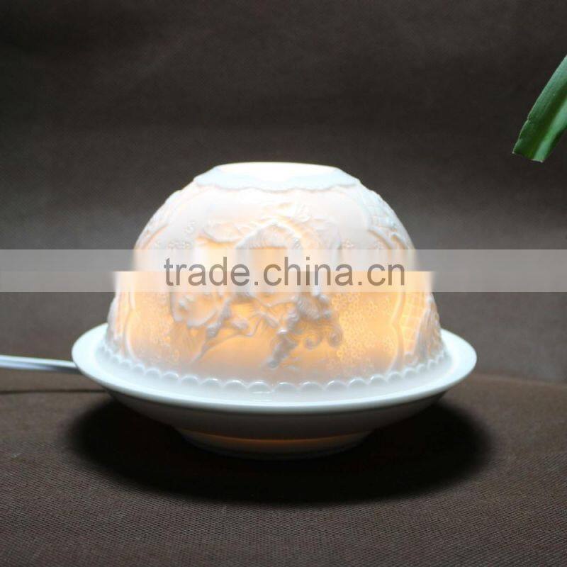 Ceramic Tealight Electric Candle Holder