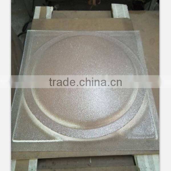 OEM factory acrylic thick film blister round lampshade