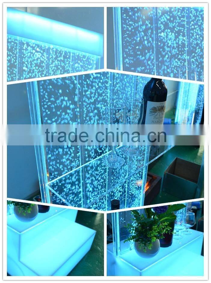 wedding stage party glowing led cabinet decoration set