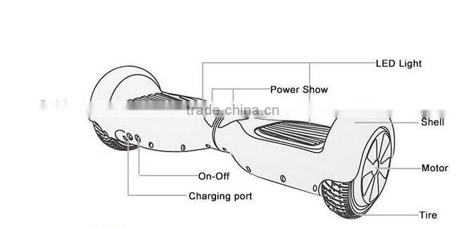 New product in 2015 intelligent electric balance car /CE