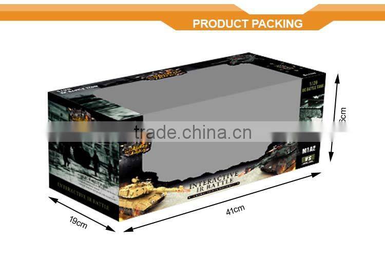 2015 Hot Sale High Quality New Arrival best 2.4G Remote Control PlasticToy Tank,RTC193405