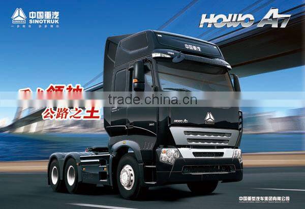 China heavy truck sinotruk Howo A7 6x4 tractor trucks head with high quality