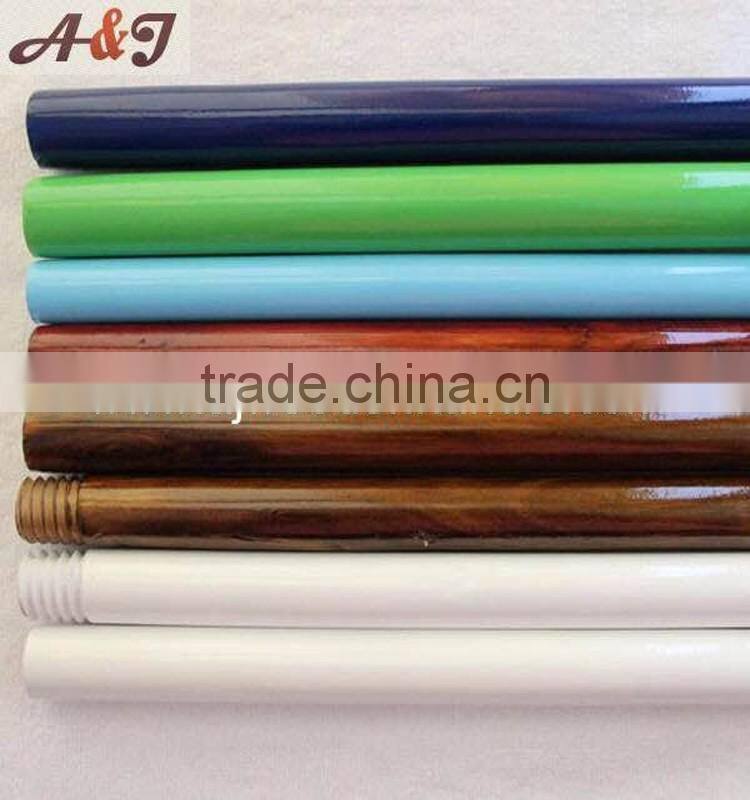 Color Painted Wooden Handle with Italian thread, different colors are available