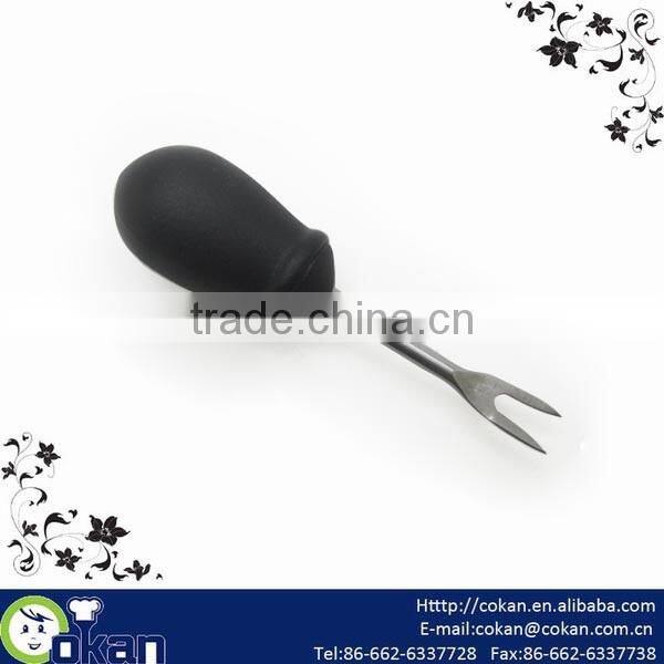 high quality BBQ corn holder,corn skewer,corn fork with PP handle CK-KT451