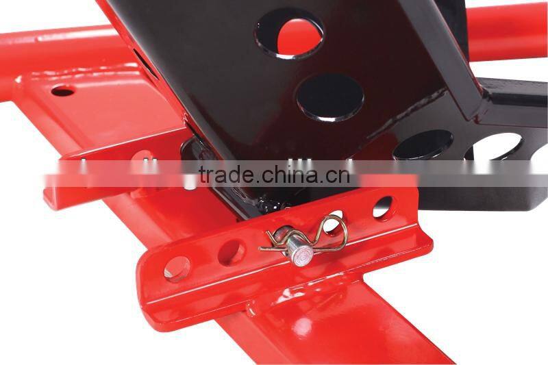 Heavy Duty Adjustable Wheel Chock Bike Motorcycle Stand Mount