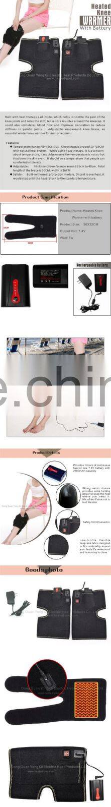 Electric Leg Warmer With Battery