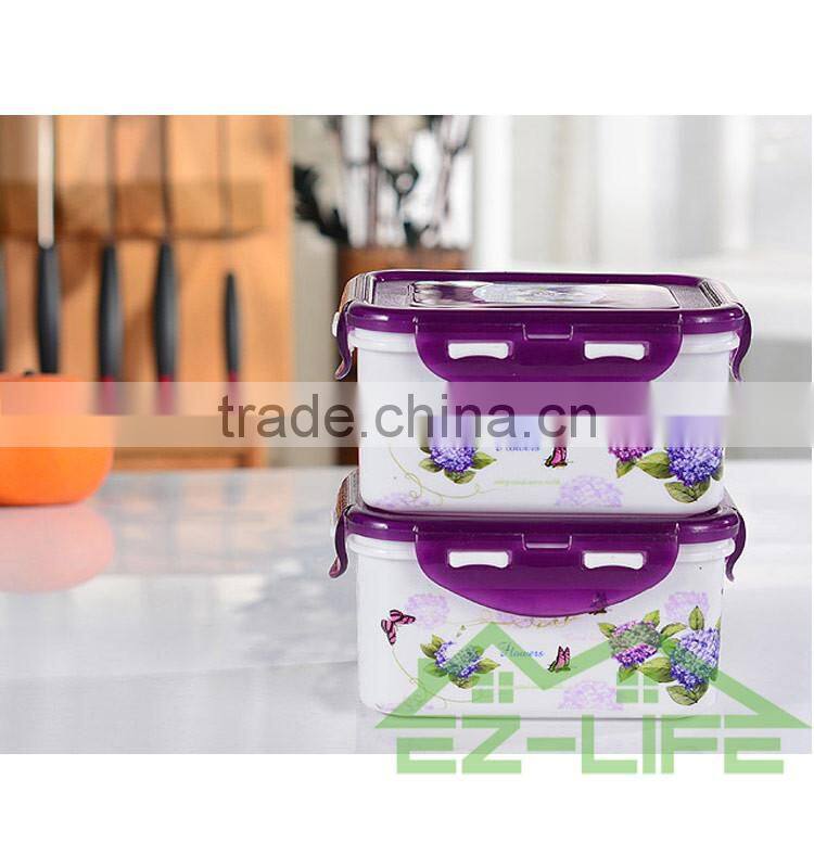 BPA free microwave safe plastic food storage containers