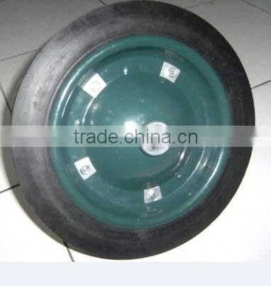 solid rubber tires