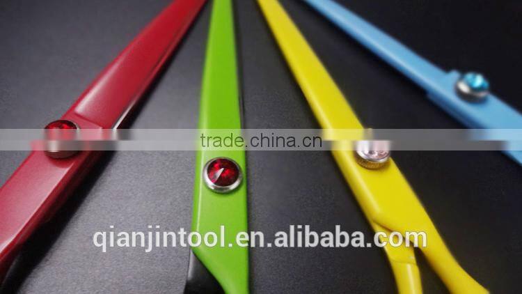economic pet grooming scissors Multi color dog scissors