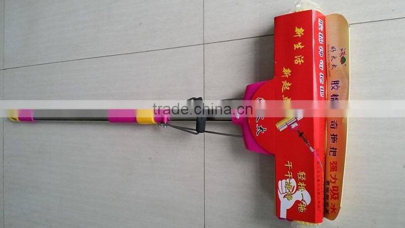 PVA swob adjustable mop