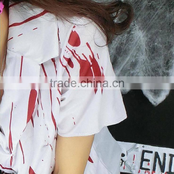 Sexy halloween Costumes hospital nurse costumes for Party