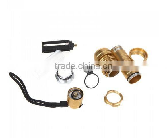 Promotion T6 2000 LM High Power Torch Zoomable LED Flashlight Torch light (3xAAA or 1x18650)