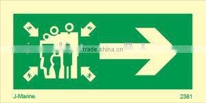 Marine Wholesale IMO Directional Sign