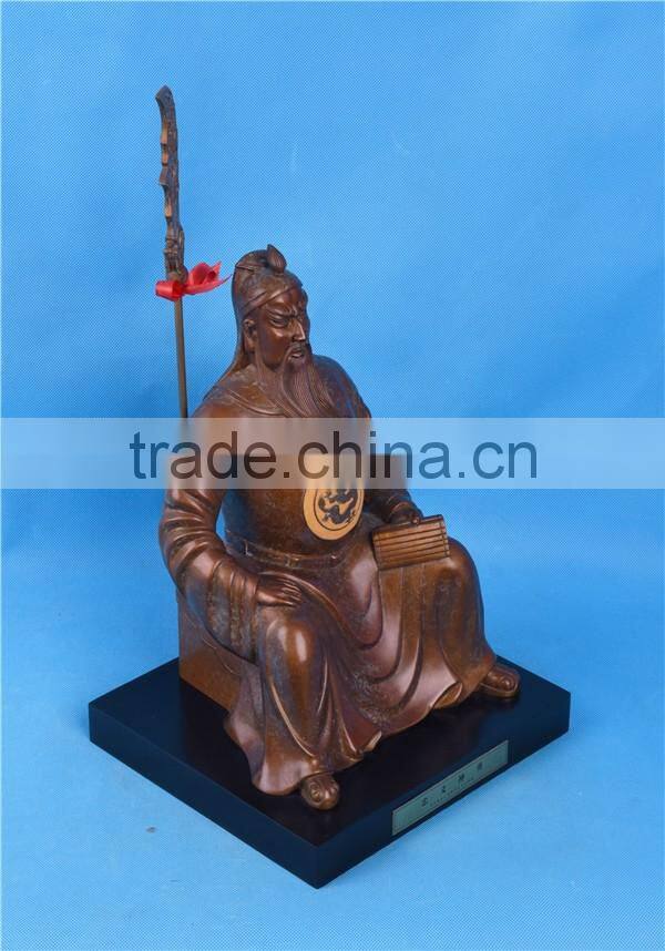 China style bronze artwork Kuan Di/Bronze Decoration/Kuan Di/Bronze sculpture