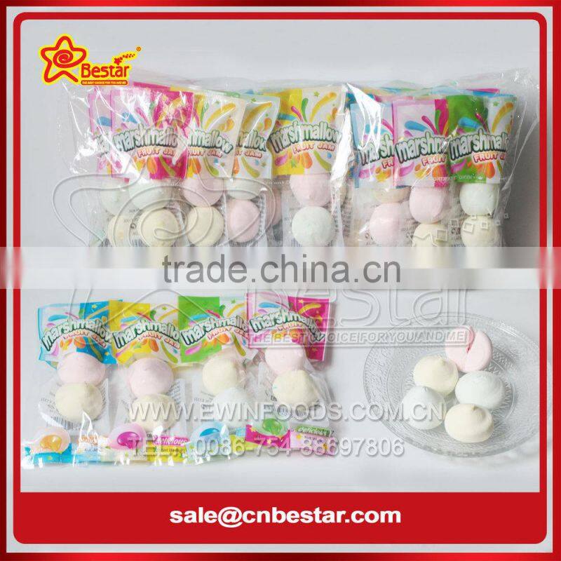 Cube Shape Marshmallow With Fruity Jam