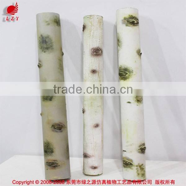 Real touch wooden pine tree trunk