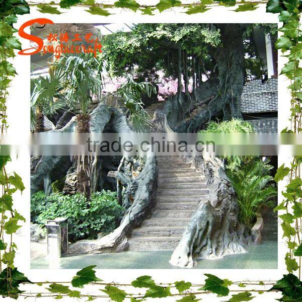 High-level design outdoor artificial tree house simulation artificial tree house for kids