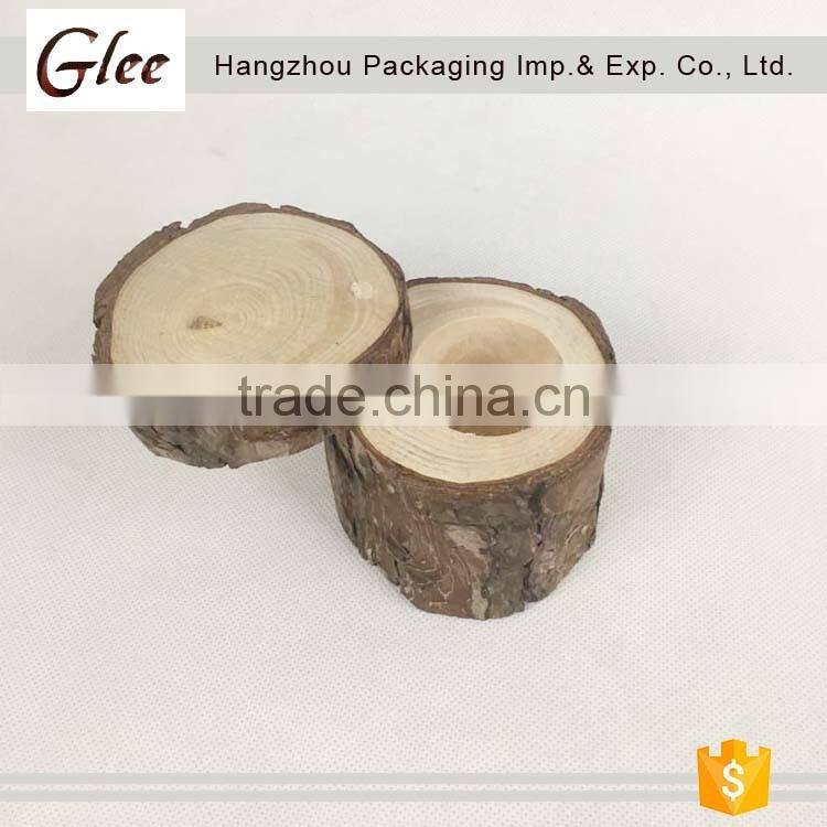 home decoration eco-friendly wood candle holder stand