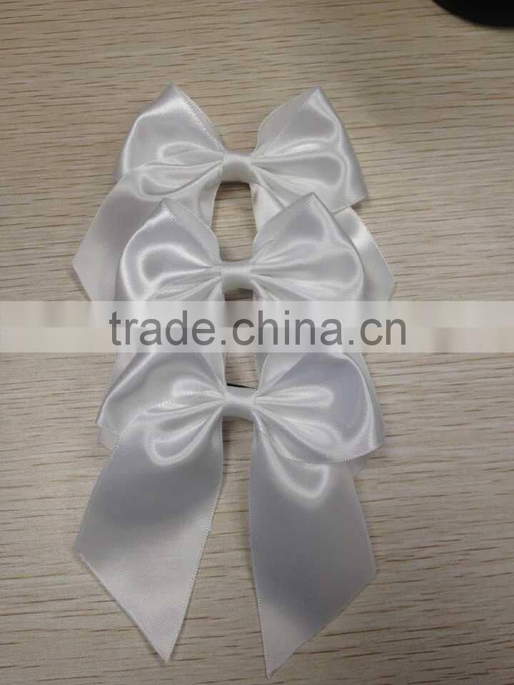 MSD 1-1/2" 38mm satin ribbon pre-made bow for wine bottle