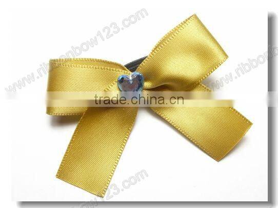 String loop ribbon band for glass bottle