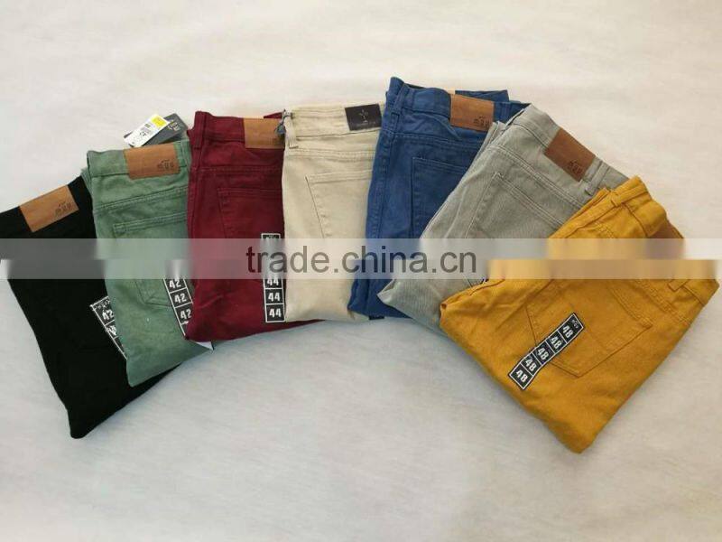 GZY Different Colors Men New Model Jeans Pant Style For Europe and United States Stock