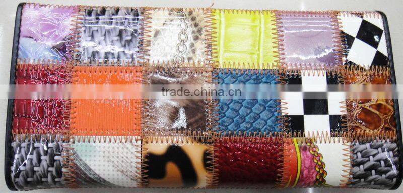 Fashion new hot croco cowhide Genuine leather women wallet