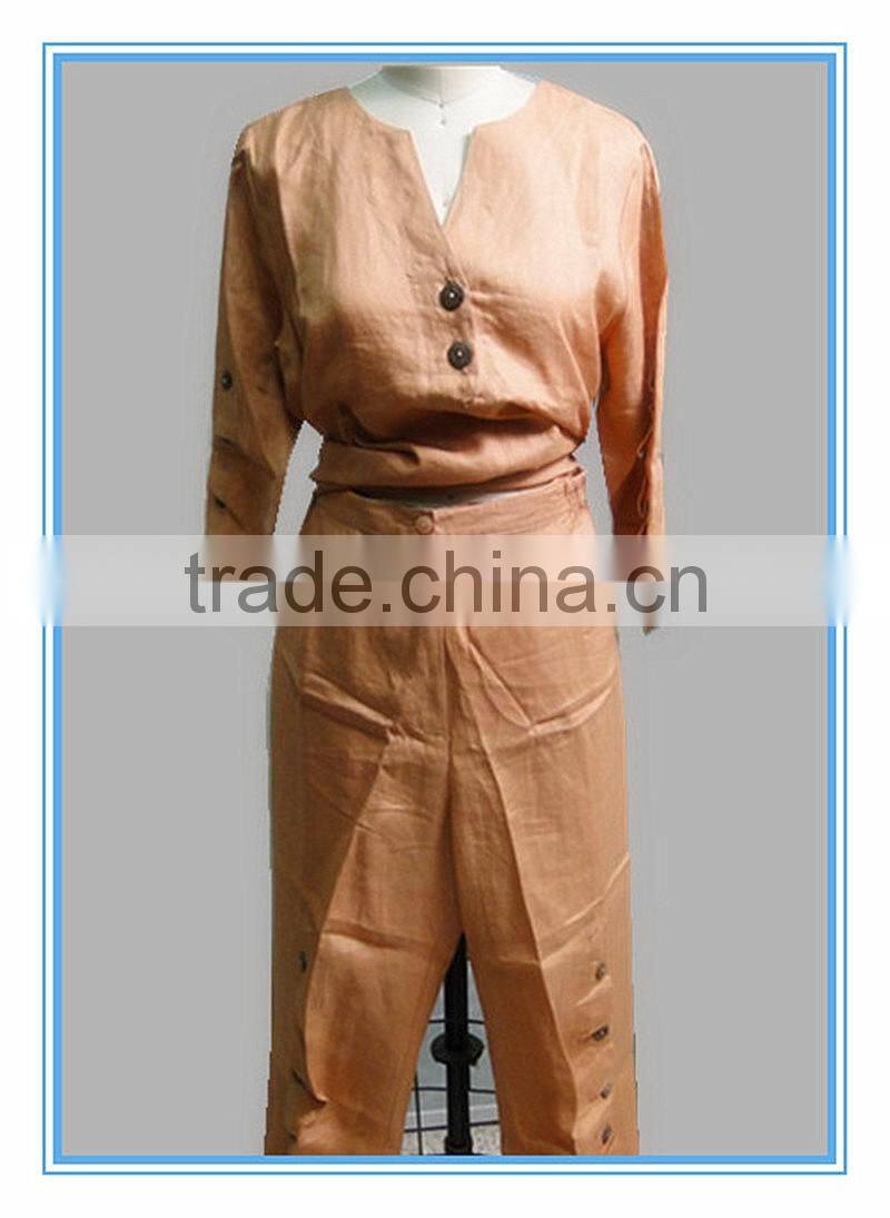 2016 New Fabric For Ladies Business Pants Suits