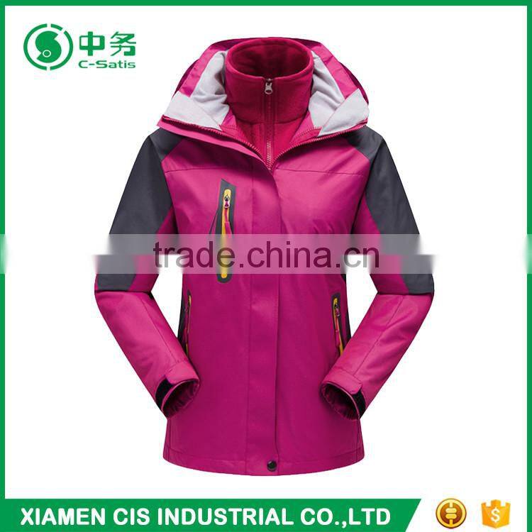 New Fashion Waterproof Sport Clothing Women Outdoor Camping Jacket