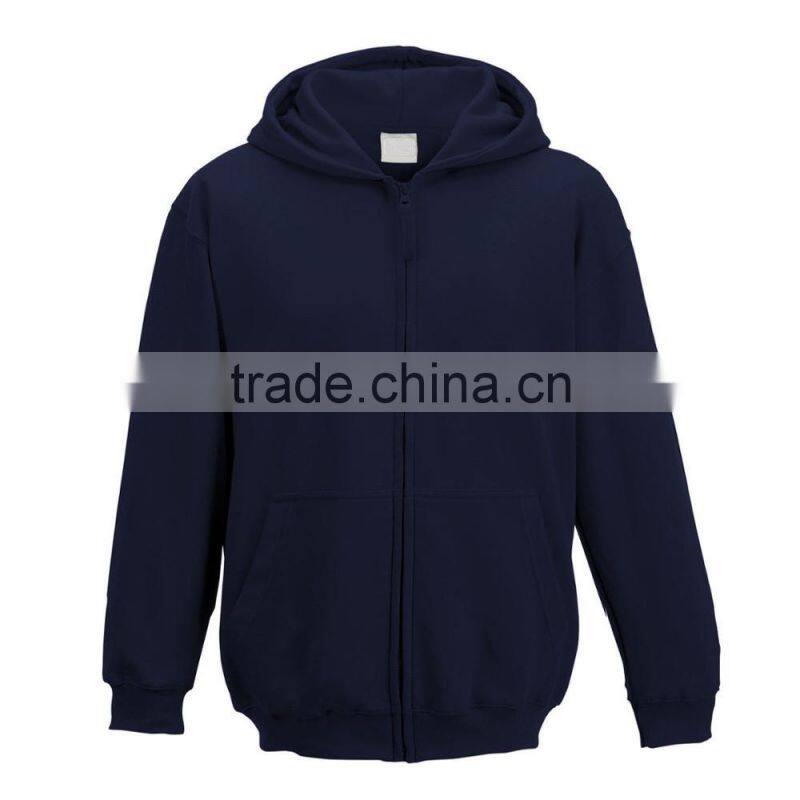 Children Zip Up Hoodies School Uniform Hooded Sweatshirt Plain Hoodie Blank Hoody Custom Logo Wholesale Clothing