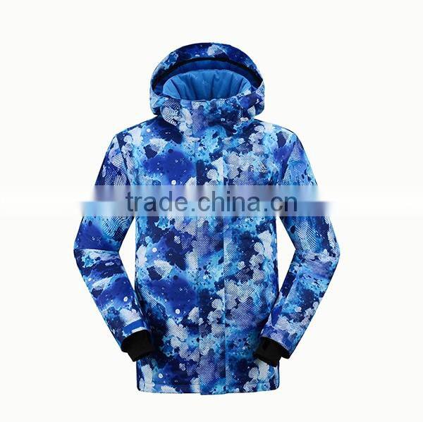 2017 winter waterproof mountaining men snow ski jacket