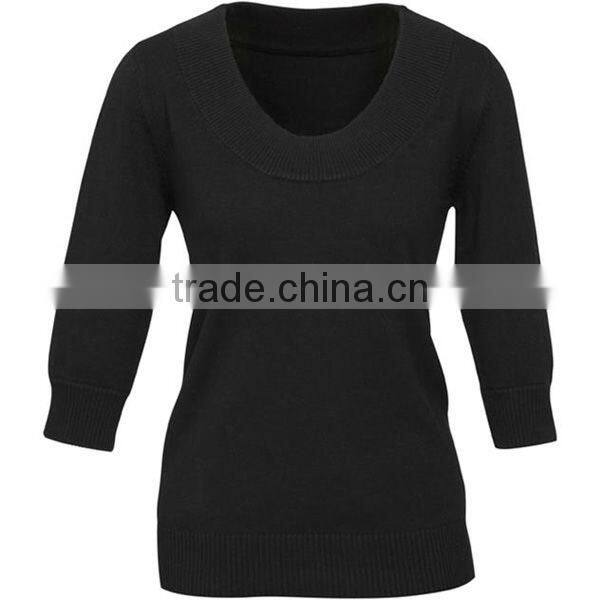 Ladies Wool Knitted Pullover Jumpers
