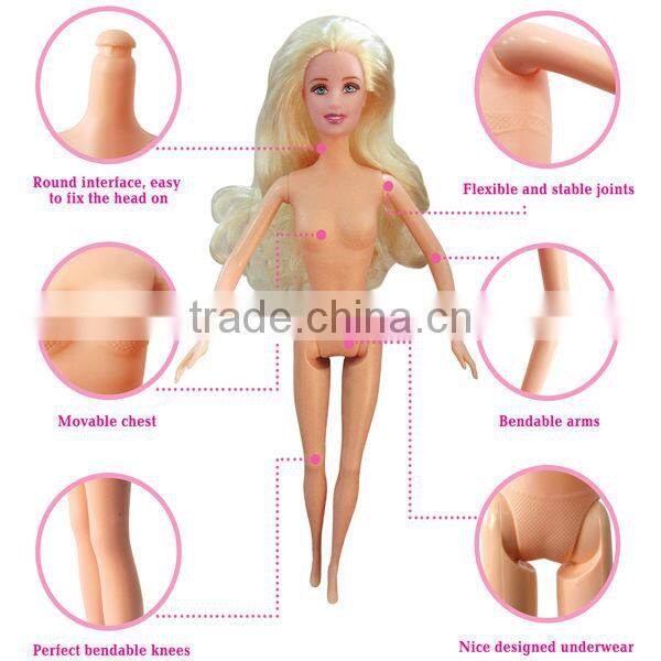 3-12 year old girl bride doll kits