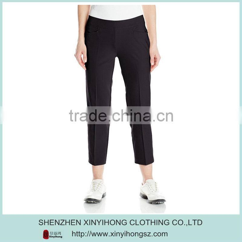 OEM Service Dry Fit Performance Golf Trousers , ladies golf pants with high quality